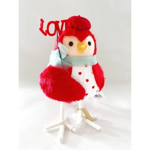 NEW TARGET WONDERSHOP 2023 Valentines Day Birds COMPLETE SET of 4 - Picture 3 of 5
